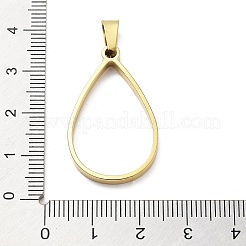 Подвески с открытой задней частью из нержавеющей стали 304 STAS-Z091-05G-05