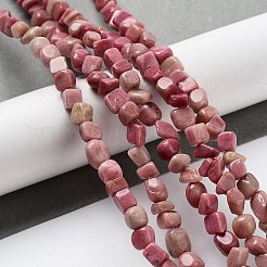 Природные родохрозите бисер нитей G-D081-A08