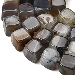 Природный агат бисер нитей&nbsp;G-F820-I01-01