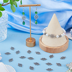 100 шт. подвески-соединители в тибетском стиле&nbsp;TIBE-SC0007-13