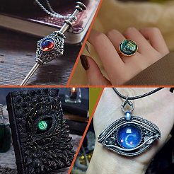 130шт 31 стиля стеклянных кабошонов GLAA-PH0002-90