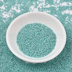 MIYUKIデリカビーズ  シリンダー  日本製シードビーズ  11/0  （db1567)不透明シーオパール光沢  1.3x1.6mm  穴：0.8mm  約2000個/10g&nbsp;X-SEED-J020-DB1567