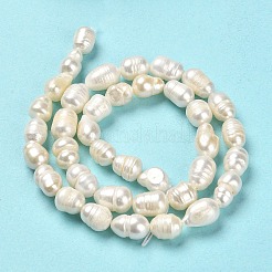 Нити из натурального культивированного пресноводного жемчуга PEAR-E016-172