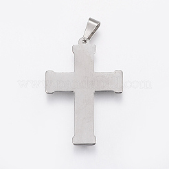 Не тускнеющие подвески из нержавеющей стали 304 с застежкой из нержавеющей стали 201&nbsp;LS-STAS-H429-03P