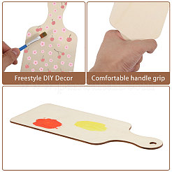 Разделочная доска из самшита&nbsp;AJEW-WH0609-467B