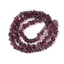 Chapelets de perles en verre transparente  &nbsp;LS-GLAA-N018-3mm-27