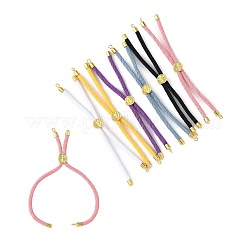 6 шт. 6 цвета нейлоновых шнуров для изготовления браслетов AJEW-FS0001-39