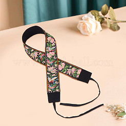 Taillengürtel aus Baumwolle mit ethnischer Blumenstickerei für Damen&nbsp;AJEW-WH20098-123
