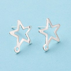 201 фурнитура для сережек-гвоздиков из нержавеющей стали STAS-K241-08S