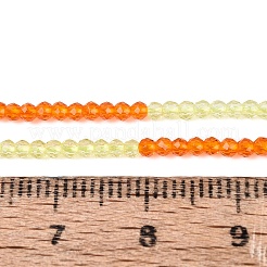 Chapelets de perles en verre transparente  &nbsp;GLAA-N074-01A-04