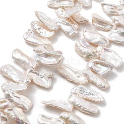 Натуральный жемчуг в стиле барокко кеши PEAR-P064-02G-03C