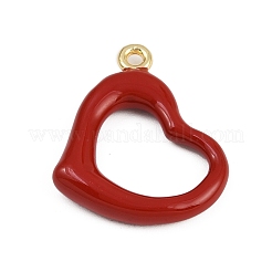 Латунь эмаль подвески&nbsp;KK-D409-10G