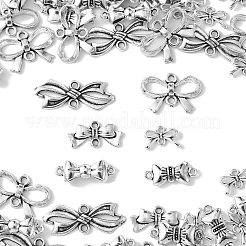Fascini del connettore della lega di stile tibetano di 60pcs 6 stili&nbsp;FIND-CJ0002-21