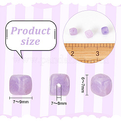 1 нить бусин из натурального кварца&nbsp;G-OC0004-55C