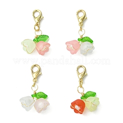 Подвески из искусственного жемчуга и акрила из АБС-пластика HJEW-JM02977