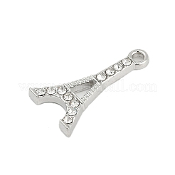 Подвески из сплава с микропаве из стразов FIND-K020-08P