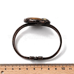 Браслеты из натурального тигрового глаза и лабрадорита для женщин&nbsp;BJEW-A043-01R-02