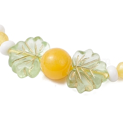 Браслеты из плетеных бусин Natuarl Mashan Jade для мужчин и женщин&nbsp;BJEW-MZ00208-02