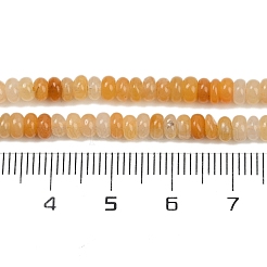 Природный Топаз нефрита бисер нитей G-H292-A20-01