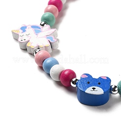 Комплект украшений из клена и акрила SJEW-C003-02V