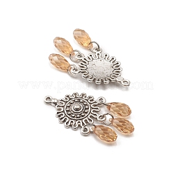 Старинное серебро покрытием сплава подвески PALLOY-L225-P01-AS