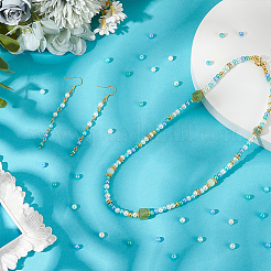 480шт 6 цвета выпечка окрашенные жемчужные стеклянные жемчужные круглые бусины HY-PH0001-24A