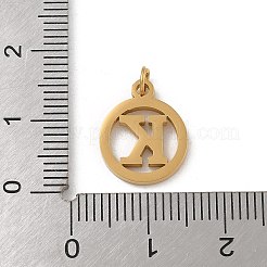 Подвески из нержавеющей стали 304 с соединительным кольцом STAS-R001-02G-K