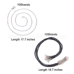 40 kit para hacer collares de piedras preciosas&nbsp;DIY-SC0014-84