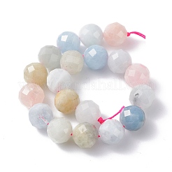 Природные морганит нитей бисера G-S345-10mm-012