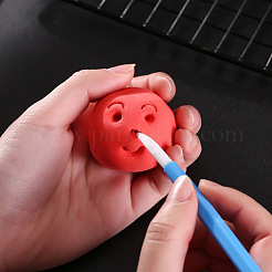 8шт пластиковые двойные головки для моделирования глины набор инструментов для лепки&nbsp;LS-TOOL-A011-02D