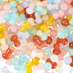 180шт 9 цвета выпечки окрашенные стеклянные бусины DGLA-TA0001-37