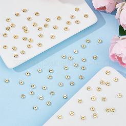 80 шт. разделительные бусины из нержавеющей стали 304 STAS-DC0015-27