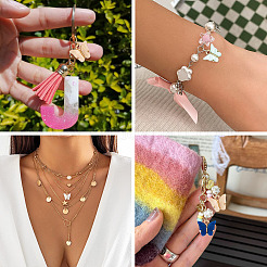 20шт 4 цвета акриловые подвески&nbsp;MACR-TA0002-55A