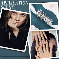 18 шт. 6 размера&nbsp;RJEW-SC0001-05P