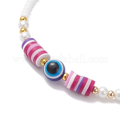 Стеклянные бусины плетеные браслеты из бисера&nbsp;BJEW-MZ00211-03