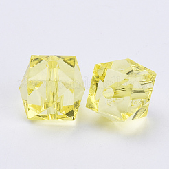 Прозрачные акриловые бусины&nbsp;TACR-Q259-10mm-V21-01