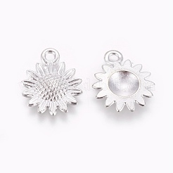 Aluminium Anhänger & Charms&nbsp;A-PALLOY-WH0066-12S
