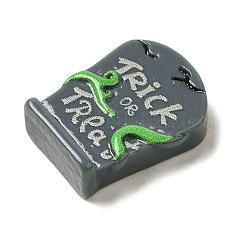 Хэллоуин тема мультфильм смоляные кабошоны CRES-D043-01D