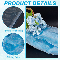 Ткань из полиэстера и органзы DIY-WH0622-049A