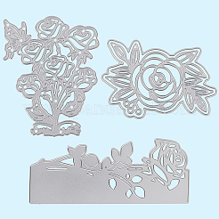3 Stil Rosen-Stanzschablonen&nbsp;DIY-CP0011-98