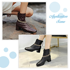 2 шт. сплава стразов звеньевая цепь ремень сапог HJEW-HS00054