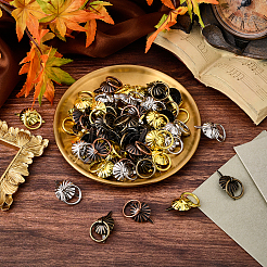 80 шт. 4-цветная железная круглая ручка-кнопка для шкафа FIND-GF0002-20