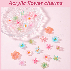 30шт 15 вида пластиковых бусин KY-GA0001-33