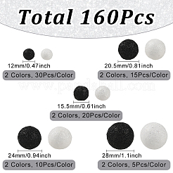 160 шт. 10 вида блестящих пенопластовых шариков&nbsp;DIY-SP0005-57