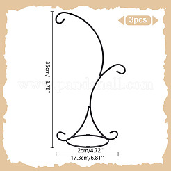 Vernice da forno ferro curva design espositore&nbsp;ODIS-WH0025-218