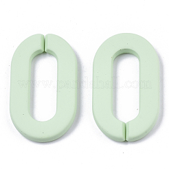 Anneaux de liaison en acrylique opaque peint à la bombe&nbsp;OACR-N009-002A-A05