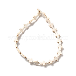 Нити из синтетических бирюзовых бусин&nbsp;G-E594-22B