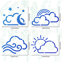 Трафареты для штампов из нержавеющей стали DIY-WH0238-116