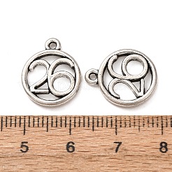 Tibetischer stil Aluminium Anhänger & Charms&nbsp;FIND-C094-31A-AS