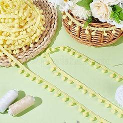 Нейлоновый шарик с помпоном и кисточкой&nbsp;DIY-WH0580-31A